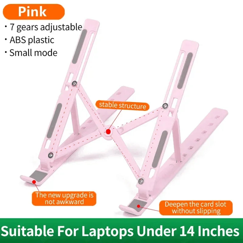 Portable Aluminum Foldable Laptop Stand