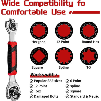 48-in-1 Universal Socket Wrench Tool