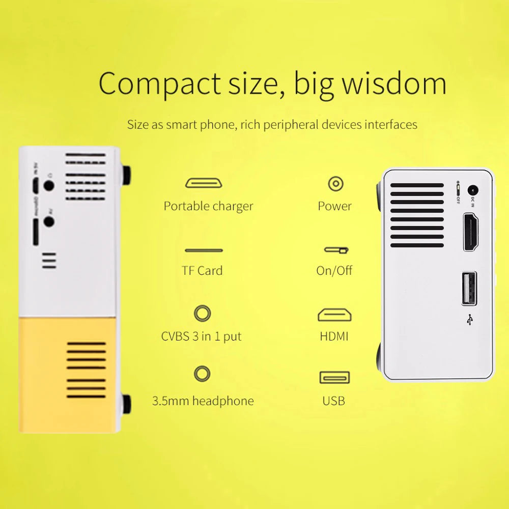 Mini 1080P LED Projector