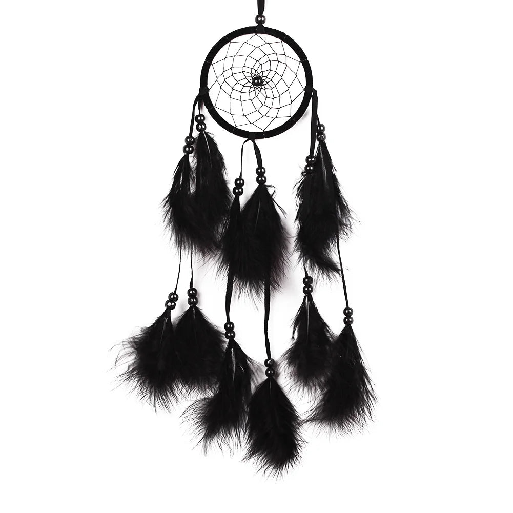 Lace Sunflower Dreamcatcher Home Decor with Feathers