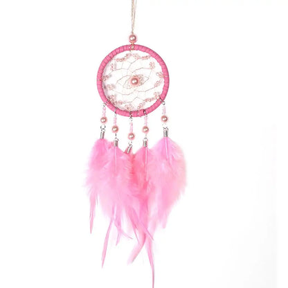 Lace Sunflower Dreamcatcher Home Decor with Feathers