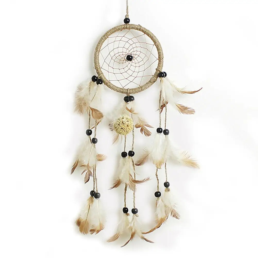 Lace Sunflower Dreamcatcher Home Decor with Feathers