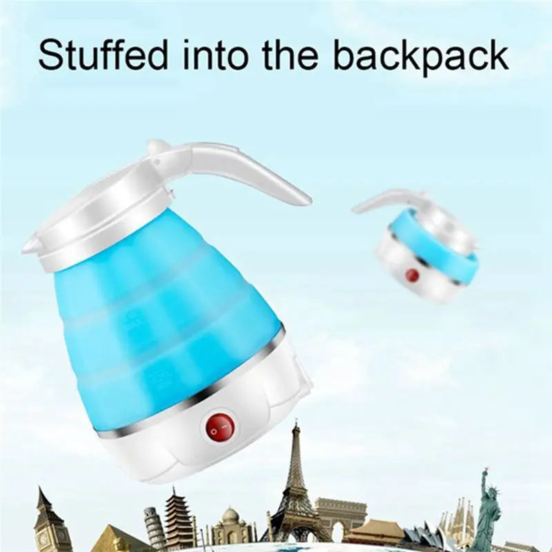 Portable Foldable Silicone Electric Kettle