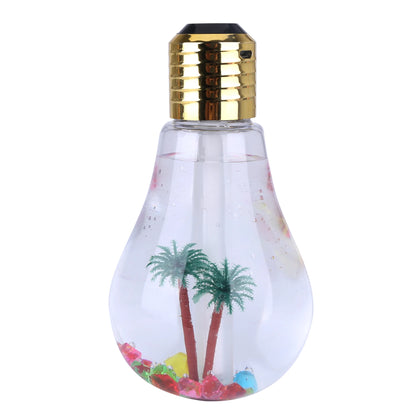 Humidifier with Bulb Design for Home Decor