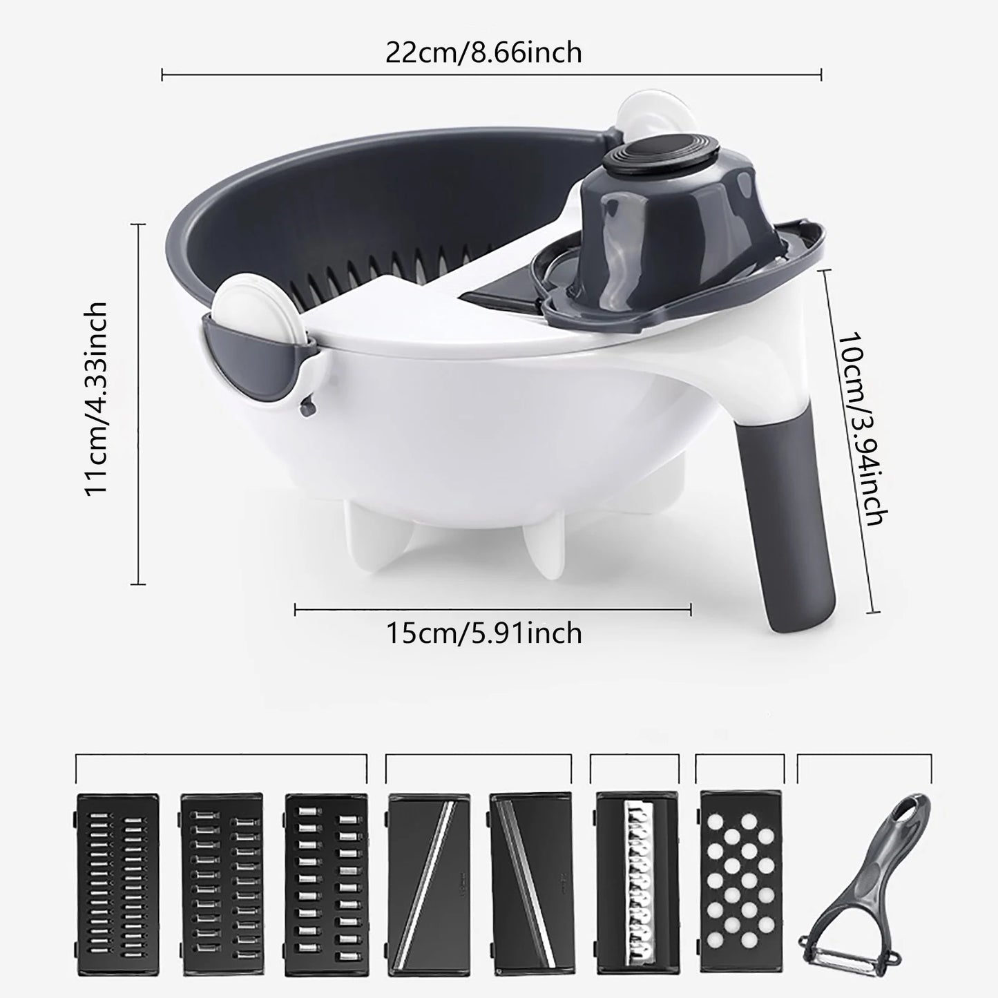 9-in-1 Drain Basket