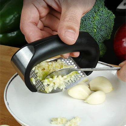 Stainless Steel Garlic Press