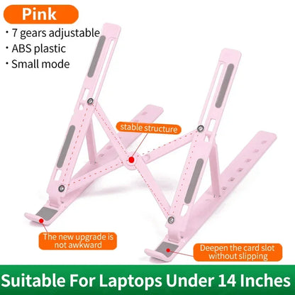 Portable Aluminum Foldable Laptop Stand