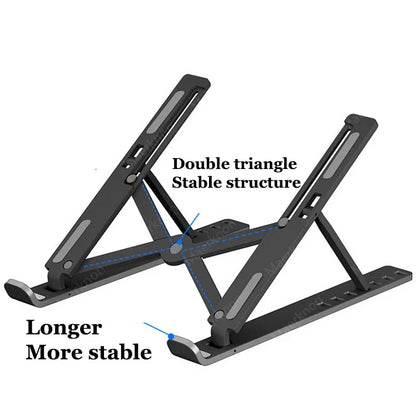 Portable Aluminum Foldable Laptop Stand