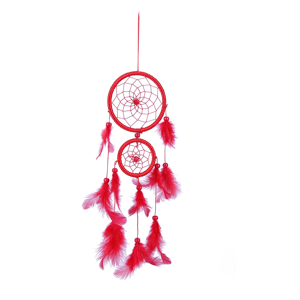 Lace Sunflower Dreamcatcher Home Decor with Feathers