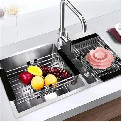 Retractable Stainless Steel Sink Rack