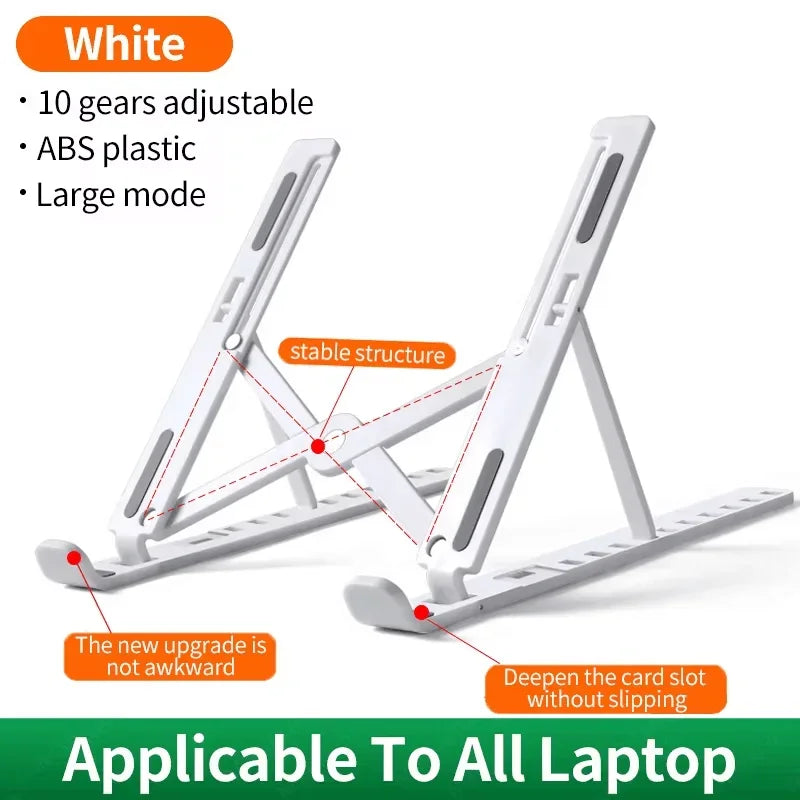 Portable Aluminum Foldable Laptop Stand