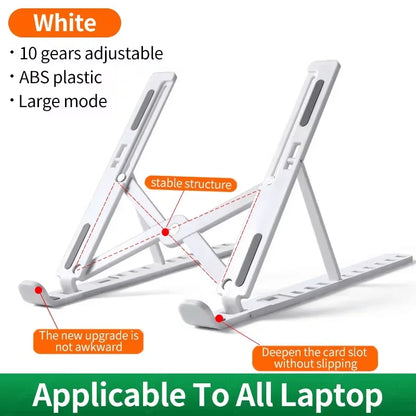 Portable Aluminum Foldable Laptop Stand