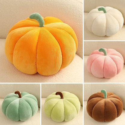 Modern Minimalist Pumpkin-Shaped Pillow Cushion