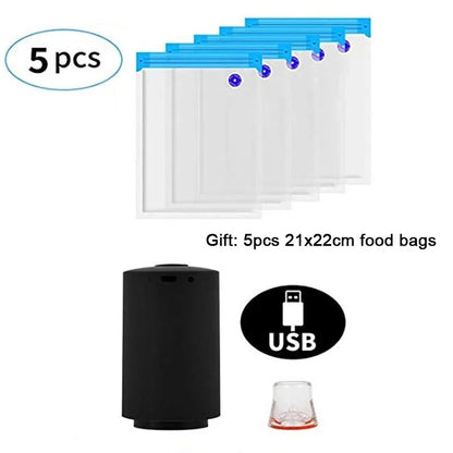 Mini Automatic Vacuum Sealer Pump