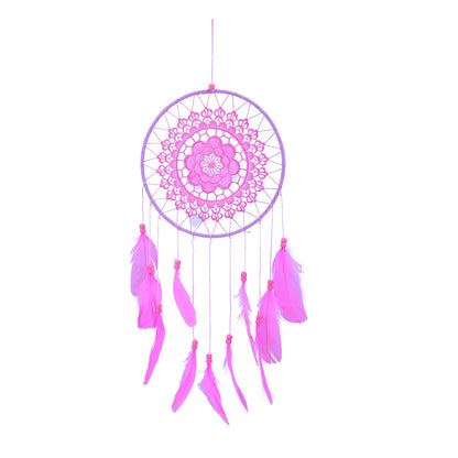 Lace Sunflower Dreamcatcher Home Decor with Feathers