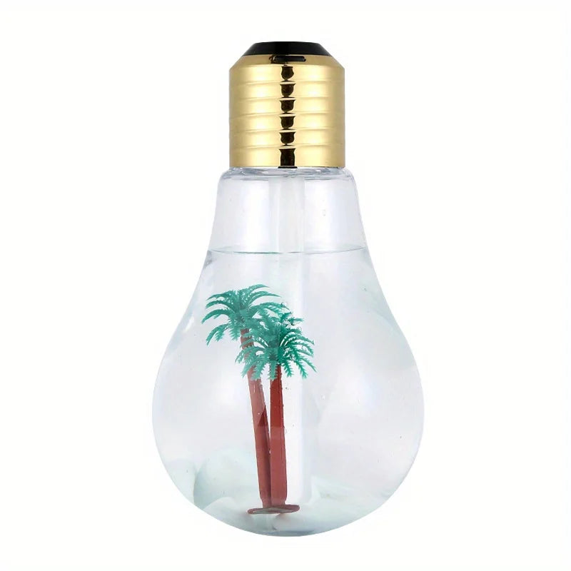 Humidifier with Bulb Design for Home Decor