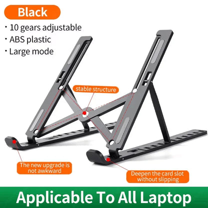 Portable Aluminum Foldable Laptop Stand